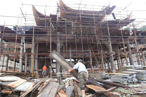 災后清理快速到位，重點項目及時復工——城投集團快速應(yīng)對災情