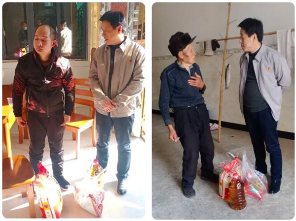 城投集團(tuán)春節(jié)前走訪慰問結(jié)對(duì)幫扶村民