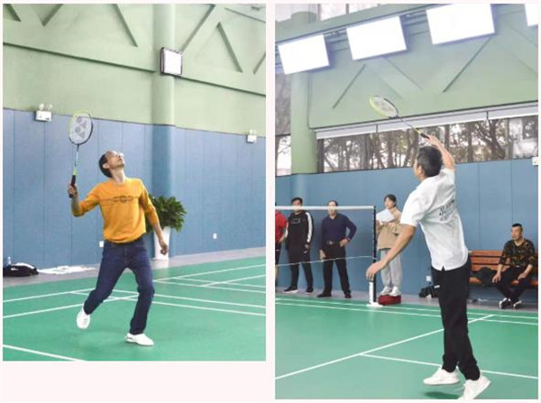城投集團舉辦“奮斗城投，‘羽’你同行”羽毛球比賽