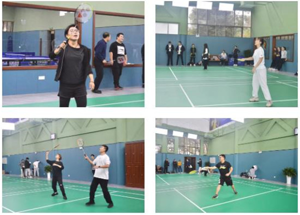 城投集團舉辦“奮斗城投，‘羽’你同行”羽毛球比賽
