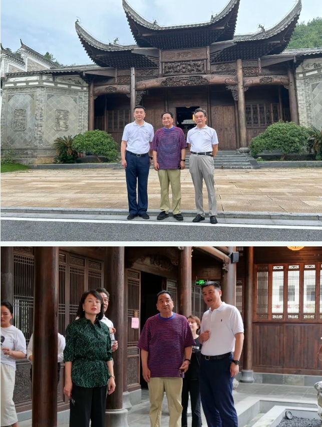 中國曲藝家協(xié)會(huì)原主席、著名相聲表演藝術(shù)家姜昆一行蒞臨美院基地